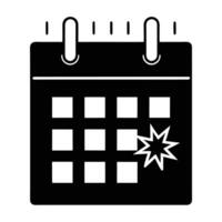 Marking Important Dates on Calendar vector