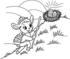 sheep is climbing on a mountain photos vector