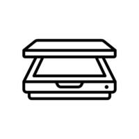 Office Computer Scanner Symbol vector