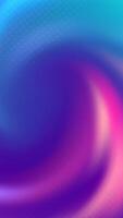 Vertical abstract background with flowing neon texture. vector