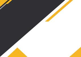 a yellow and black background with a white and black triangle vector