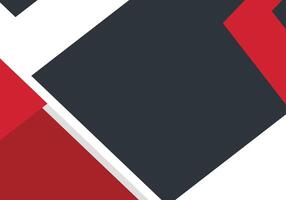 a red and black background with a white and black square vector