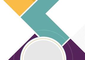 a colorful abstract background with a white oval vector
