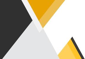 a yellow, black and white geometric pattern layout vector
