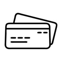 Modern debit card icon design silhouette displayed on white background vector