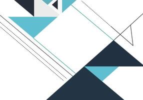 a blue and white geometric pattern with a triangle in the middle vector