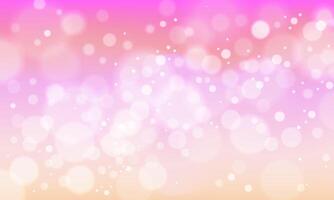 Cute subtle red yellow gradient with bokeh effect. The colors transition smoothly, creating a lively and cheerful atmosphere. Stock illustration in cartoon realistic style. vector