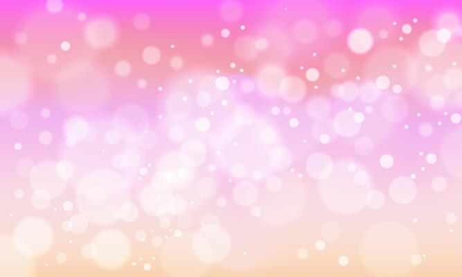 Cute subtle red yellow gradient with bokeh effect. The colors transition smoothly, creating a lively and cheerful atmosphere. Stock illustration in cartoon realistic style.