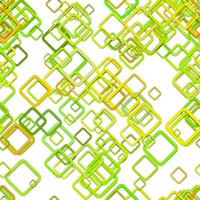 A green and yellow background with squares vector
