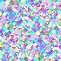 Geometrical abstract colorful random triangle pattern background vector