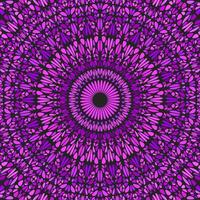 Purple dynamic abstract oriental round mosaic mandala background design vector