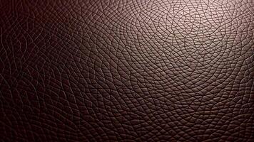 Textured leather surface with fine lines forming a unique pattern, providing a classic, artistic, and modern elegant appearance photo
