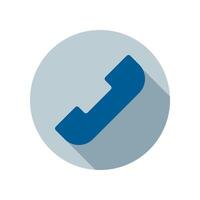 Design Illustration graphic of phone icon with flat style. Suitable for UI, mobile design, web design, etc. vector