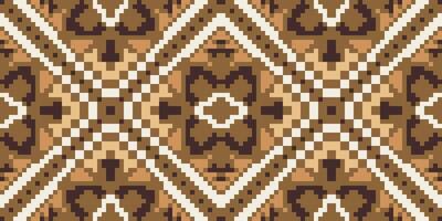 Sari Pattern Abstract Geometric Pattern Wallpaperfolk Embroidery, Aztec Geometric Ornament Print. Design for Carpet, Wallpaper, Clothing, Wrapping, Fabric vector