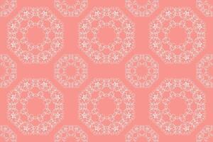 Modern Damask Patterns Scandinavian Modern Abstract Geometric Pattern Folk Embroidery, Aztec Ornament Print. Design for Carpet, Wallpaper, Clothing, Wrapping, Fabric vector