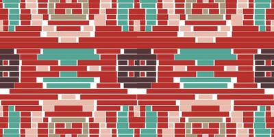Native Patterns Ndebele Traditional Patternfolk Embroidery, Aztec Geometric Ornament Print. Design for Carpet, Wallpaper, Clothing, Wrapping, Fabric vector