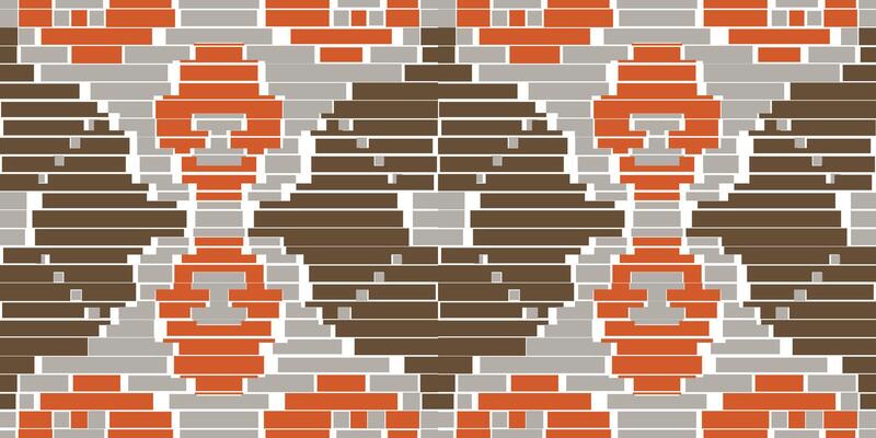 Retro Islamic Pattern Wallpaperfolk Embroidery, Aztec Geometric Ornament Print. Design for Carpet, Wallpaper, Clothing, Wrapping, Fabric