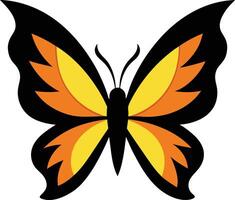 Colorful Butterfly Wings Pattern Beautiful Illustration vector