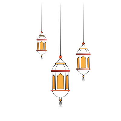 eid or Ramadan Lanterns for decorations