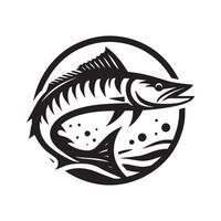 Black Barracuda for Print Projects vector