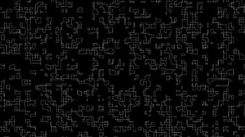digital line edge texture overlay, line texture animation with black background suitable for overlaying motion graphics about futuristic technology, cyberspace, cyberpunk, retro games video