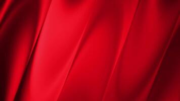 Red cloth wavy animation, animated cloth surface effect is suitable for opening motion graphics, fashion, beauty product promotions, and close up fiber video