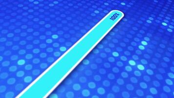 Loading screen animation with sparkling dots background, animated loading bar is suitable for game loading screen, waiting player, progress bar, and loader page. video