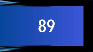 Loading animation, indicator, progress bar that accumulates from 1 to 100 video