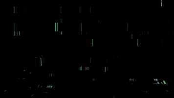 Computer graphics style background with flowing digital lines, abstract background video