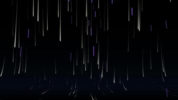 Gorgeous colorful flowing light lines, abstract background video