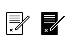 Note icon set. for mobile concept and web design. illustration vector