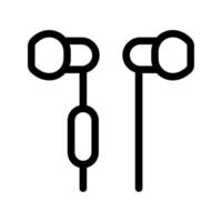 Earphone Icon. for mobile concept and web design. illustration vector
