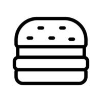 Burger icon . cheese burger Symbol. hamburger sign. for mobile concept and web design. illustration on white background vector