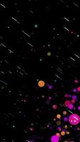 Colorful Seamless Geometric Patterns Background Loopable pink orange color video
