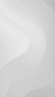Minimalist grey wave pattern loop background animation video