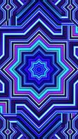 Modern geometric pattern loop isolated background video