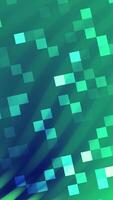 Abstract Pixelated Green Background with Light Rays elegance video