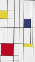Abstract Geometric Pattern isolated background video