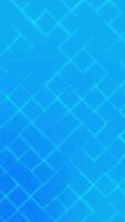 Seamless geometric shape patterns background blue color concept video