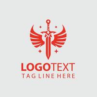 Ghostclaw Sword sword logo design vector
