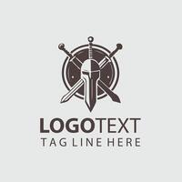 Bloodhu nter Sword sword logo design vector