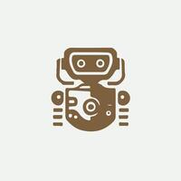 Bot Hive Robot Logo Design vector