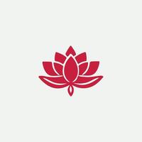 Harmony Linear Lotus Design vector
