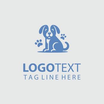 Ruby Friendly Dog design vector