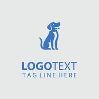 Max Friendly Dog logo design vector