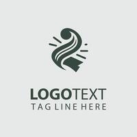 Elegant Ties Ribbons Logo Design vector