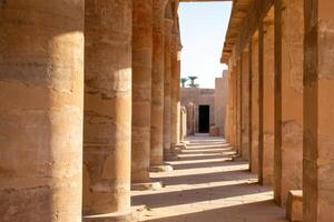 14.10.24 Luxor, Egypt Ruins of The Karnak Temple Complex. Temples, pylons, chapels, and other buildings near Luxor photo