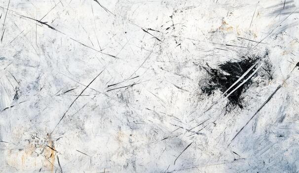 Abstract background of white concrete with scribbles. photo