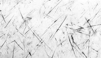 Abstract background of white concrete with scribbles and scratches. photo