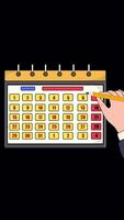 Manually Marking The 2nd Of The Month On The Calendar On Vertical On Alpha Channel 2D Cartoon Animation video